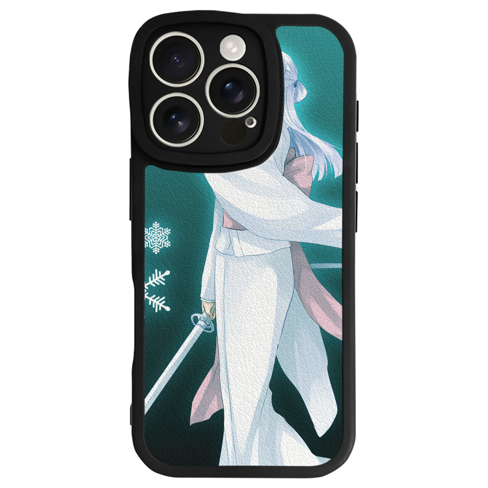 （画像用） ブリーチ BLEACH 【iPhone 16シリーズ対応】シリコンスマホケース（レザー調） 材質：シリコン